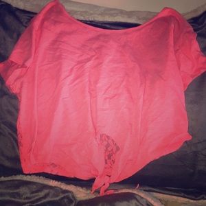 Pink crop top (PINK brand)